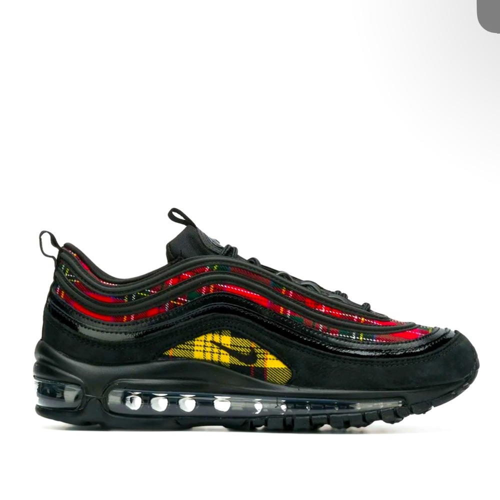 Nike Air Max 97 SE Tartan "Black University Red"